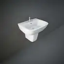 Rak Ceramics One Раковина подвесная, белый глянцевый (EL0101AWHA)