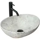 Rea Sofia Light Stone Умивальник накладний, сірий (REA-U0165)
