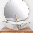 Умывальник (раковина) REA ROYAL GRANIT накладной гранит (REA-U8596)