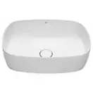 Умивальник на стільницю Roca Inspira Soft 50х37 см, білий (A327500620)
