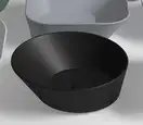 Simas Wave Умывальник настольный, черный мат (WA01 NM)