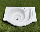 Snail Наутилус Умивальник, білий (101A100)
