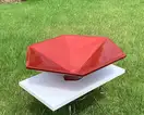 Snail Астерія Умивальник накладний, бордовий (112H200)