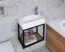 Snail Умивальник «Меркурій» R А800 Маренго глянець (157RA800)