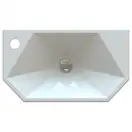 Snail Тритон L А100М Умивальник, білий мат (158LA100M)