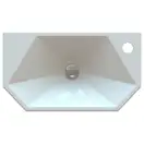 Snail Тритон R А100М Умивальник, Білий МАТ (158RA100M)