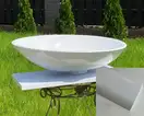 Snail Лотос А100М Умивальник наставний, білий мат (173A100M)