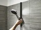 Настенная штанга 50 см Hansgrohe WallStoris, чёрный матовый (27902670) фото 3 Aquada.com.ua