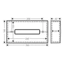 Диспенсер для серветок Hansgrohe AddStoris 62х145x255 мм, Brushed Bronze (41774140)