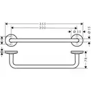 Поручень AXOR Universal Circular, хром (42813000)
