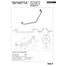 301102011 HELP поручень кутовий,нерж  Bemeta (301102011)