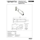 Поручень U-подібний 600mm, нерж.сталь,полір 301102071 HELP Bemeta Чехія