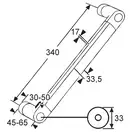 Поручень Sirena Care 6150605-00  KLUDI НІМЕЧЧИНА