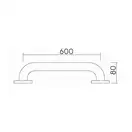 Поручень 60 см LEHNEN CONCEPT (L60006000) KOLO