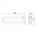 Поручень 60 см LEHNEN CONCEPT (L60401000) KOLO
