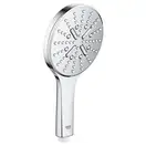 Ручний душ Grohe Rainshower Smartactive 130 з 3 режимами струменя, хром (26544000)