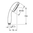 Лійка для ручного душу Grohe Tempesta 100 27923001