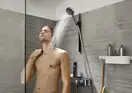 Лейка для душа Hansgrohe Pulsify Select (цвет - хром), 3 вида струи Relaxation (24110000) фото 14 Aquada.com.ua