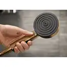 Лійка для душу Hansgrohe Pulsify Select (колір - шліфована бронза), 3 види струменя Relaxation 24110140