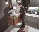 Лейка для душа Hansgrohe Pulsify Select (цвет - белый матовый), 3 вида струи Relaxation (24110700) фото 6 Aquada.com.ua