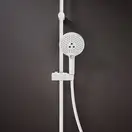 Лейка для душа Hansgrohe Raindance Select S PowderRain (цвет - белый матовый), 3 вида струи 26014700