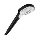 Лійка для душу Hansgrohe Croma E 1jet EcoSmart 9 л/хв (колір - чорний матовий/білий) 26815670