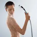 Ручний душ Hansgrohe roma Select E 110 1jet EcoSmart, білий / хром (26816400)