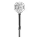 Лейка для душа Hansgrohe Crometta 100 Vario (цвет - хром/белый), 4 вида струи (26824400) фото 2 Aquada.com.ua