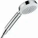 Ручний душ Hansgrohe Crometta 100 1jet EcoSmart 9л / хв, білий / хром (26828400)