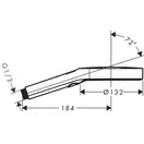 Ручний душ Hansgrohe Rainfinity 130 3jet EcoSmart, Chrome (26865000)