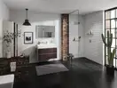 Лійка для душу Hansgrohe Rainfinity 130 3jet EcoSmart (колір - шліфована бронза) 26865140