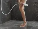 Лейка для душа Hansgrohe Rainfinity EcoSmart (цвет - белый матовый/чёрный), 3 вида струи (26865700) фото 4 Aquada.com.ua