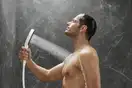 Лейка для душа Hansgrohe Rainfinity EcoSmart (цвет - белый матовый/чёрный), 3 вида струи (26865700) фото 5 Aquada.com.ua
