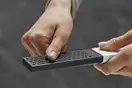 Лейка для душа "палочка" Hansgrohe Rainfinity EcoSmart (цвет - белый матовый/чёрный), 1 вид струи (26867700) фото 3 Aquada.com.ua