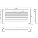 Genesis Aqua Радиатор отопления Genesis-Aqua Scaldera 60x120 см (206001)