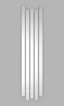 Genesis Aqua Радиатор отопления Genesis-Aqua Bassa 160x45 см, белый (2070011)