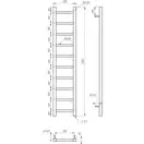 Genesis Aqua Полотенцесушитель Genesis-Aqua Scala 120x25 см (36011)