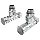 Кран кутовий Laris 1/2" - 1/2" Звичайний 2шт. (LX-4702) (71401062)