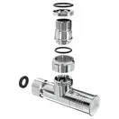 Кран кутовий Laris 1/2" - 1/2" Звичайний 2шт. (LX-4702) (71401062)