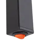 Navin Рушникосушарка Авангард 480х800, ліва, чорна 12-228150-4880