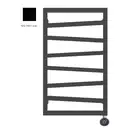Полотенцесушитель электрический Terma ZigZag 50 х 83,5h см Ral 9005 mat (чёрный матовый), подключение правое (WLZIG083050K9M5E8TS1D)