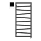 Полотенцесушитель электрический Terma ZigZag 50 х 1070h см Ral 9005 mat (чёрный матовый), подключение правое (WLZIG107050K9M5E8TS1D)