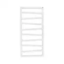 Полотенцесушитель электрический Terma ZigZag в комплекте с тэн One 50 x 131h см, белый матовый (WLZIG131050/9016/ONE) фото 1 Aquada.com.ua
