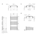 Рушникосушка 1185х600 Quadrus Slim WWQSN118060KS96E1P Terma