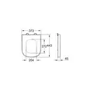 Кришка для унітазу, Grohe Euro Ceramic, Soft close (39330000)
