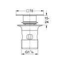 Пробка для зливного гарнітура Grohe (40565000)