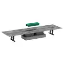 Дренажный канал для плоской установки 90 см Hansgrohe uBox universal (комплект внешняя и скрытая части) (56019180) фото 1 Aquada.com.ua