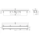 Qtap Dry Tile304-800 Трап линейный, под плитку 800 мм (QTDRYTILE304800)