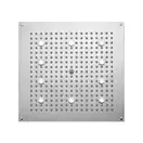 Душова лійка Bossini Dream Cube 400 10 LED з підсвічуванням, хром (H37372000030016)