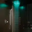 Душова лійка BOSSINI DREAM-RECTANGULAR 12 LED RGB для підвісної стелі 57x47сm, mat white (H37455000045016)